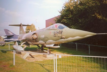 Lockheed F-104G Starfighter FX-60 Belgian Air Force, Flugausstellung Hermeskeil, Germany