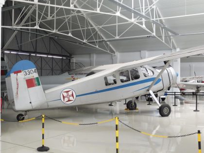 Max Holste MH.1521 Broussard 3304 Portuguese Air Force, Museu do Ar Sintra, Portugal