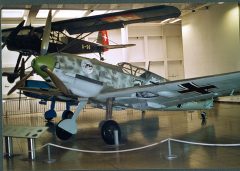 Messerschmitt Bf109E-3 2804/<-+- Luftwaffe (German Air Force), Deutsches Museum, Museumsinsel, München, Germany