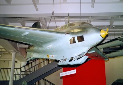 Messerschmitt Me163B-1A AM210 Luftwaffe (German Air Force), Deutsches Museum, Museumsinsel, München, Germany