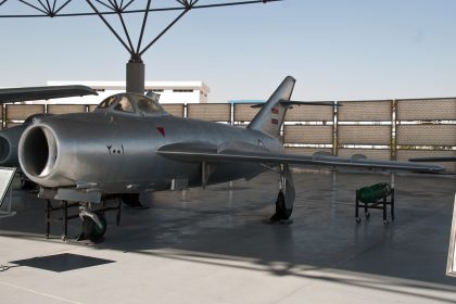 Mikoyan Gurevich MiG-15bis 2001 Egyptian Air Force, Almaza Airport Museum Cairo, Egypt