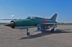 Mikoyan Gurevich MiG-21PF 95 Russian air Force, Lietuvos Aviacijos Muziejus Kaunas, Lithuania