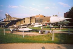 Mikoyan Gurevich MiG-23MF 20+01 German Air Force, Flugausstellung Hermeskeil, Germany