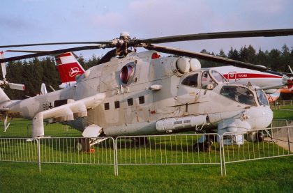 Mil Mi-24P 96+50 German Army, Flugausstellung Hermeskeil, Germany