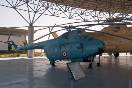 Mil Mi-4 10 Egyptian Air Force, Egyptian Air Force Museum, Almaza Airport Museum Cairo, Egypt