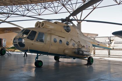 Mil Mi-8T 988 Egyptian Air Force, Egyptian Air Force Museum, Almaza Airport Museum Cairo, Egypt