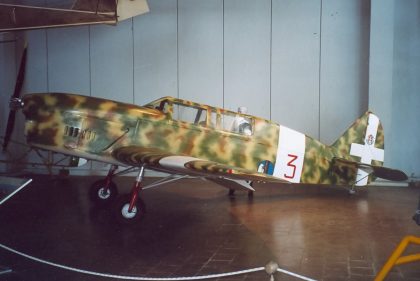 Nardi-Piaggio FN 305 MM52757/3 Italian Air Force, Museo Storico Aeronautica Militare Vigna di Valle, Bracciano, RM, Italy