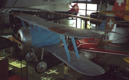 Nieuport 28C-1 688 Swiss Air Force, Verkehrshaus der Schweiz, Swiss Museum of Transport Luzern, Switzerland