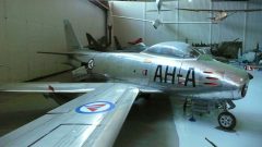 North American F-86F Sabre 31082/AH-A Norwegian Air Force, Flyhistorisk Museum Sola, Stavanger Norway