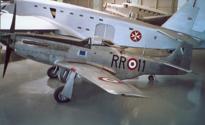 North American P-51D Mustang MM4323/RR-11 Italian Air Force, Museo Storico Aeronautica Militare Vigna di Valle, Bracciano, RM, Italy