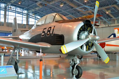 North American T-28B Trojan 63-0581 Japan Air Self Defense Force, Japan Air Self Defense Force Museum 航空自衛隊浜松基地広報館 エアーパーク