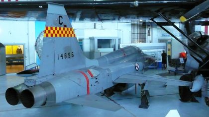 Northrop F-5A Freedomfighter 14896/DP-C Norwegian Air Force, Flyhistorisk Museum Sola, Stavanger Norway