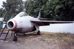 Saab J29A Flygande Tunnan 29203/U Swedish Air Force, Svedinos Bil- och Flygmuseum Ugglarp, Sweden