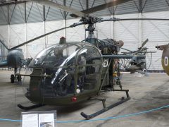 Sud Aviation Alouette 2 2117/AEX ALAT (French Army), Musée de l’Alat et de l’Hélicoptère Dax, France