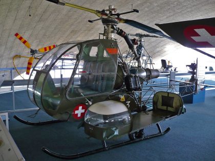 Sud-Ouest SO1221S Djinn V-23 Swiss Air Force, Flieger Flab Museum Dübendorf, Switzerland