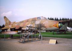 Sukhoi Su-22M-4 678 East-German Air Force, Flugausstellung Hermeskeil, Germany