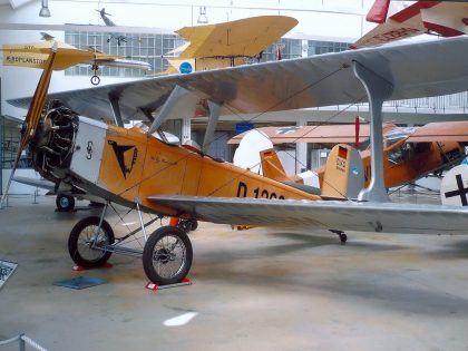 Udet U 12 Flamingo D-EOSM/D-1202 DVS Schleissheim, Deutsches Museum Flugwerft Schleissheim Oberschleißheim, Germany