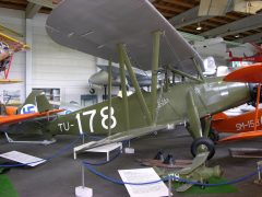 VL Tuisku II TU-178 Finnish Air Force, Suomen Ilmailumuseo Helsinki, Vantaa Airport, Finland