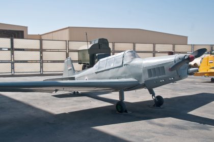 Zlin Z-226T Egyptian Air Force, Egyptian Air Force Museum, Almaza Airport Museum Cairo, Egypt