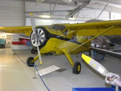 de Havilland Canada DHC-2 Beaver OH-MVL, Suomen Ilmailumuseo Helsinki, Vantaa Airport, Finland