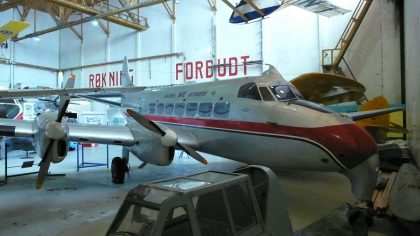 de Havilland DH.114 Heron LN-PSG Braathens Safe Air Transport, Flyhistorisk Museum Sola, Stavanger Norway