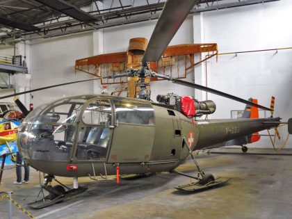 Aerospatiale SA316B Alouette 3 V-256 Swiss Air Force, Luftfahrtmuseum Wernigerode, Germany