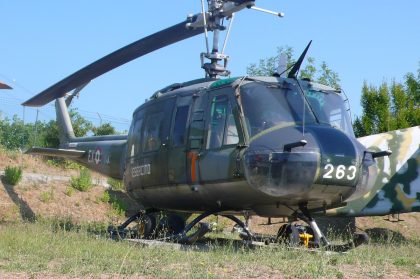 Agusta-Bell AB205A (ESC-3) MM80453/E.I.263 Italian Army, Parco Tematico dell’Aviazione, Rimini, RN, Italy