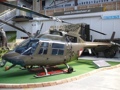 Agusta Bell AB206A Jet Ranger 3C-JD Austrian Air Force, Luftfahrtmuseum Zeltweg, Austria