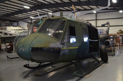 Bell HH-1H Iroquois 70-2467 US Army, Museum of Mountain Flying Missoula, Montana