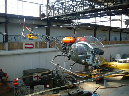 Bell OH-13H Sioux 3B-HD Austrian Air Force, Luftfahrtmuseum Zeltweg, Austria