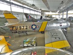 Canadair Cl-13B Sabre 6 FU-972 USAF, Luftfahrtmuseum Wernigerode, Germany