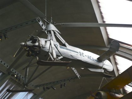 Cierva 30A (Avro 671) SE-AEA, Tekniska Museet Stockholm, Sweden