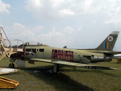 Commonwealth CA-27 Sabre 32 FM-1907 Royal Malaysian Air Force, Muzium Tentera Udara Diraja Malaysia Kuala Lumpur, Malaysia