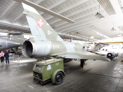 Dassault Mirage 3RS R-2113 Swiss Air Force, Luftfahrtmuseum Wernigerode, Germany