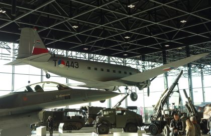 Douglas C-47A Dakota T-443 Royal Netherlands Air Force, Nationaal Militair Museum Soest, Netherlands