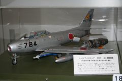 F-86F Sabre model, IsHikawa Prefectural Aviation Plaza Komatsu Japan