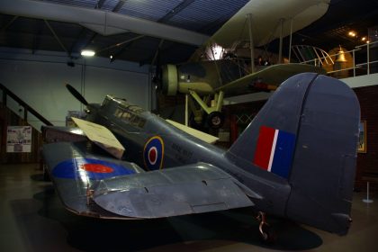 Fairey Fulmar II N1854 Fleet Air Arm, Fleet Air Arm Museum RNAS Yeovilton, United Kingdom