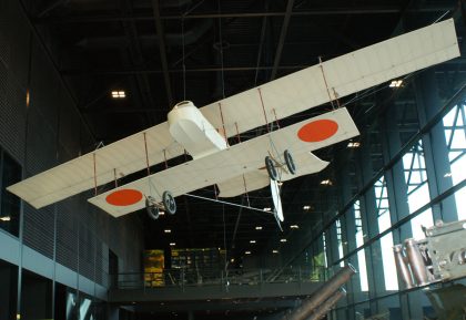 Farman HF-22 4 (replica) Luchtvaart afdeling, Nationaal Militair Museum Soest, Netherlands