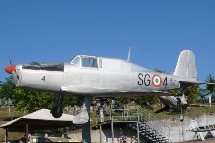 Fiat G46-3A MM52805/SG-4 Italian Air Force, Parco Tematico dell’Aviazione, Rimini, RN, Italy