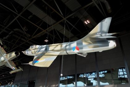 Hawker Hunter F.4 N-144 Royal Netherlands Air Force, Nationaal Militair Museum Soest, Netherlands