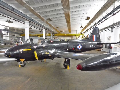 Hunting Percival Jet Provost Mk.4 XS217 RAF, Luftfahrtmuseum Wernigerode, Germany