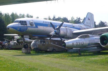 Ilyushin (Avia) Av-14T OK-LCC CSA - Ceskoslovenske Aerolinie, Zruc Air Park Zruč-Senec, Czechia