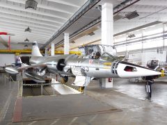 Lockheed F-104G Starfighter 22+45 German Air Force, Luftfahrtmuseum Wernigerode, Germany