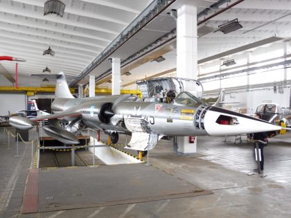 Lockheed F-104G Starfighter 22+45 German Air Force, Luftfahrtmuseum Wernigerode, Germany