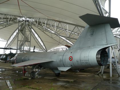 Lockheed F-104S-ASA-M Starfighter MM6870/5-45 Italian Air Force, Múzeum Letectva Košice, Slovakia