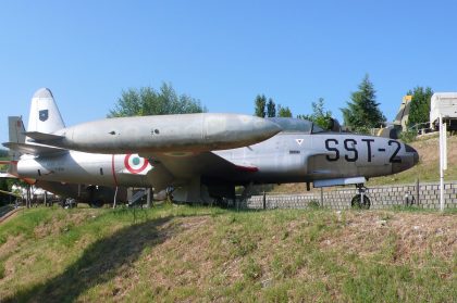 Lockheed T-33A Shooting Star MM54-1602/SST-2 Italian Air Force, Parco Tematico dell’Aviazione, Rimini, RN, Italy