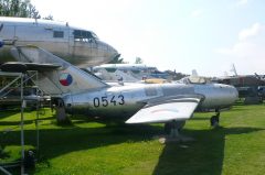 Mikoyan Gurevich MiG-15SB 0543 Czechoslovakian Air Force, Zruc Air Park Zruč-Senec, Czechia