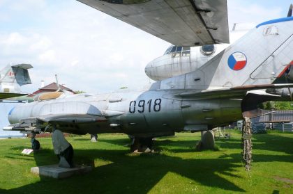 Mikoyan-Gurevich MiG-19PM 0918 Czechoslovakian Air Force, Zruc Air Park Zruč-Senec, Czechia