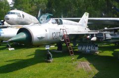 Mikoyan Gurevich MiG-21MA 1207 Czech Air Force, Zruc Air Park Zruč-Senec, Czechia