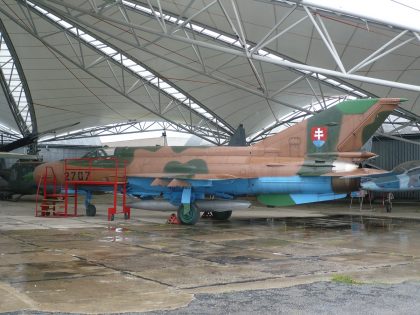 Mikoyan Gurevich MiG-21MA 2707 Slovakian Air Force, Múzeum Letectva Košice, Slovakia